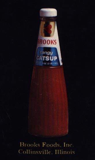 Brooks Catsup Bottle