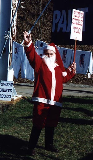 santa claus catsup bottle shirt sales