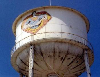 Superman Water Tower