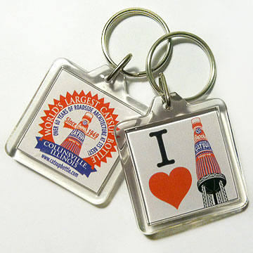 catsup bottle keychains